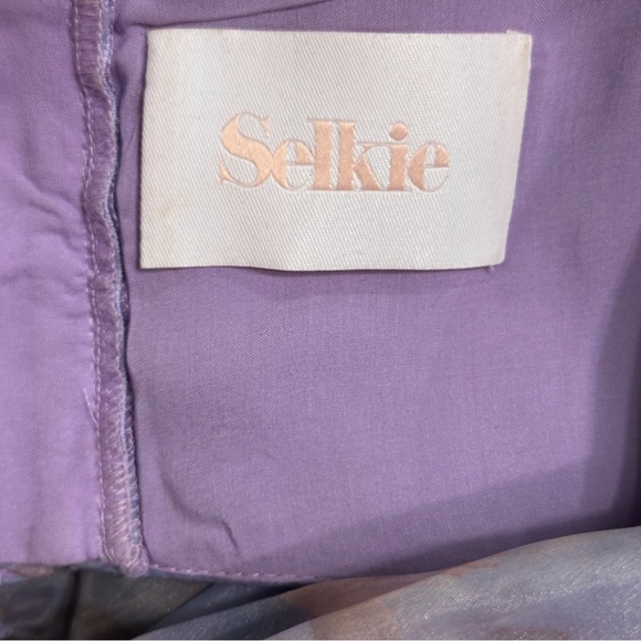 Selkie The Moonlight Dress in Venus Ruffle Purple - size M - Picture 9 of 9